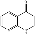2,3-二氢-1,8-萘啶-4(1H)-酮 结构式