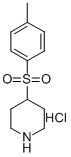 4-[(4-甲苯基)磺酰基]哌啶盐酸盐 结构式