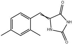 2,4-Imidazolidinedione, 5-[(2,4-dimethylphenyl)methylene]- (9CI) 结构式