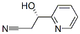 2-Pyridinepropanenitrile,beta-hydroxy-,(betaS)-(9CI) 结构式
