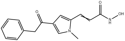 组蛋白去乙酰化酶 结构式