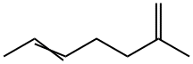 2-甲基-1,5-庚二烯(顺反异构体混合物) 结构式