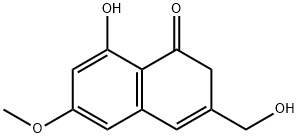 1(2H)-Naphthalenone, 8-hydroxy-3-(hydroxymethyl)-6-methoxy- (9CI) 结构式