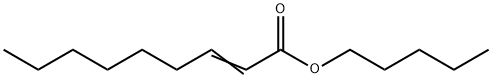 pentyl non-2-enoate 结构式