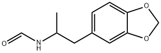 N-formyl-3,4-methylenedioxyamphetamine 结构式