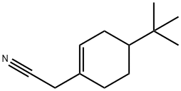 4-(isobutyl)-1-cyclohexene-1-acetonitrile 结构式