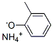 ammonium o-cresolate 结构式