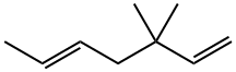 (E)-3,3-Dimethyl-1,5-heptadiene 结构式