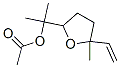 tetrahydro-alpha,alpha,5-trimethyl-5-vinylfurfuryl acetate 结构式