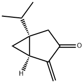 Bicyclo[3.1.0]hexan-3-one, 4-methylene-1-(1-methylethyl)-, (1S,5S)- (9CI) 结构式