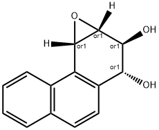 SYN-PHENANTHRENE-1,2-DIOL-3,4-EPOXIDE 结构式