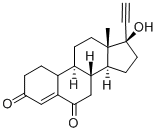 6-Ketonorethindrone 结构式