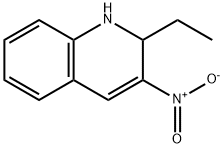 Quinoline, 2-ethyl-1,2-dihydro-3-nitro- (9CI) 结构式