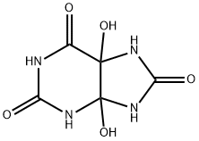 4,5-dihydro-4,5-dihydroxyuric acid 结构式