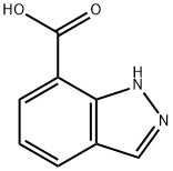 7-羧基-1H-吲唑 结构式