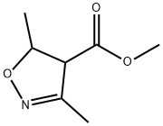 4-Isoxazolecarboxylicacid,4,5-dihydro-3,5-dimethyl-,methylester(9CI) 结构式