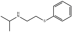 N-(2-(苯硫基)乙基)丙-2-胺 结构式