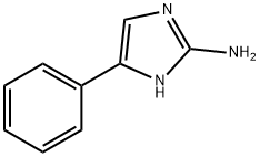 5-苯基-1H-咪唑-2-胺 结构式