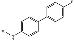 4'-Fluoro-N-hydroxy-(1,1'-biphenyl)-4-amine 结构式