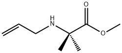 Alanine, 2-methyl-N-2-propenyl-, methyl ester (9CI) 结构式