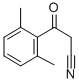 2,6-二甲基苯甲酰乙腈 结构式