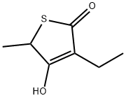 2(5H)-Thiophenone, 3-ethyl-4-hydroxy-5-methyl- (9CI) 结构式