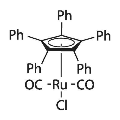 Dicarbonylchloro[(1,2,3,4,5-η)-1,2,3,4,5-pentaphenyl-2,4-cyclopentadien-1-yl]-Ruthenium