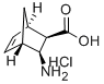 (1R,2R,3S,4S)-(-)-3-AMINOBICYCLO[2.2.1]HEPT-5-ENE-2-CARBOXYLIC ACID HYDROCHLORIDE 结构式