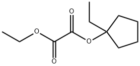 Ethanedioic acid, ethyl 1-ethylcyclopentyl ester (9CI) 结构式