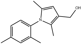 1-(2,4-DIMETHYLPHENYL)-2,5-DIMETHYL-1H-PYRROLE-3-METHANOL 结构式