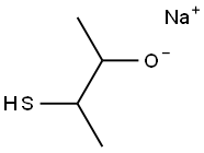 Sodium 3-mercapto-2-butanolate 结构式