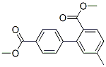 dimethyl 5-methyl[1,1'-biphenyl]-2,4'-dicarboxylate 结构式