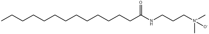 肉豆蔻酰胺丙基胺氧化物 结构式