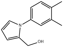 1-(3,4-DIMETHYLPHENYL)-1H-PYRROLE-2-METHANOL 结构式