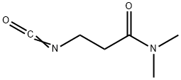 Propanamide, 3-isocyanato-N,N-dimethyl- (9CI) 结构式