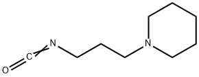 Piperidine, 1-(3-isocyanatopropyl)- (9CI) 结构式