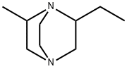 1,4-Diazabicyclo[2.2.2]octane,2-ethyl-6-methyl-(9CI) 结构式