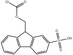 9-[(Chlorocarbonyl)oxy]methyl-9H-fluorene-2-sulfonicacid