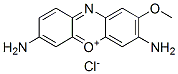 3,7-diamino-2-methoxyphenoxazin-5-ium chloride 结构式