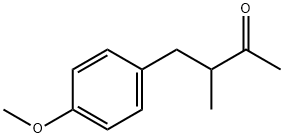 4-(4-methoxyphenyl)-3-methylbutan-2-one 结构式