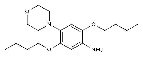 2,5-dibutoxy-4-morpholinoaniline 结构式