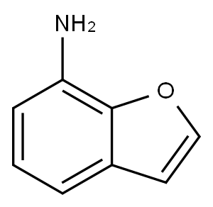 7-氨基苯并呋喃 结构式