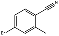 4-溴-2-甲基苯腈 结构式