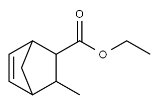 ethyl 3-methylbicyclo[2.2.1]hept-5-ene-2-carboxylate 结构式