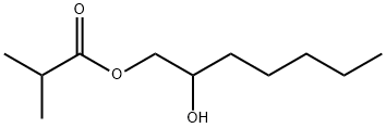 2-hydroxyheptyl isobutyrate 结构式