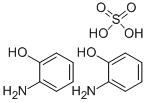 2-氨基苯酚硫酸盐 结构式