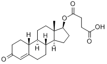 19-去甲睾酮 17-半琥珀酸酯 结构式