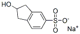 sodium 2-hydroxyindan-5-sulphonate 结构式