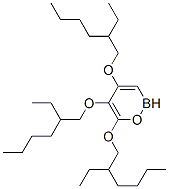 triboron tris(2-ethylhexyl) hexaoxide 结构式