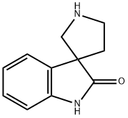 螺[3H-吲哚-3,3'-吡咯烷]-2(1H)-酮 结构式